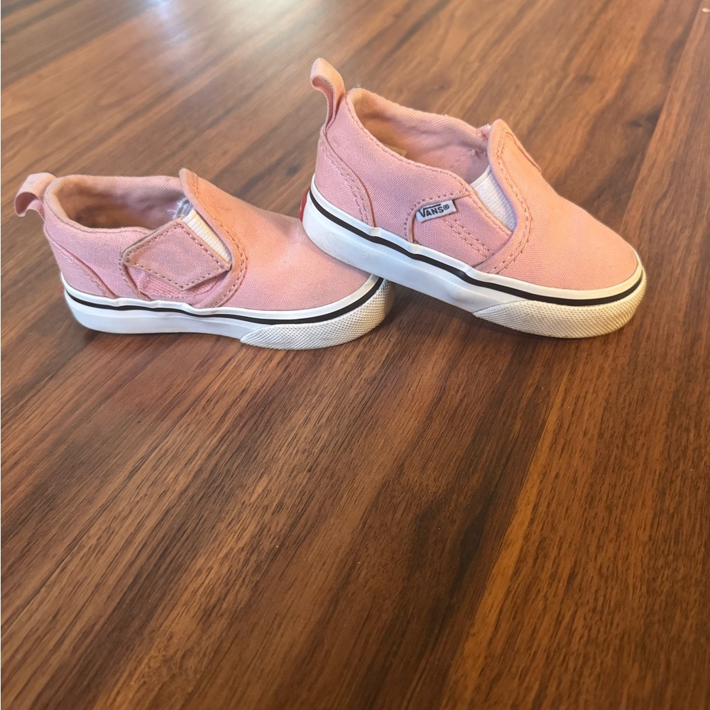 Vans Kids Coral Slip-On Sneakers